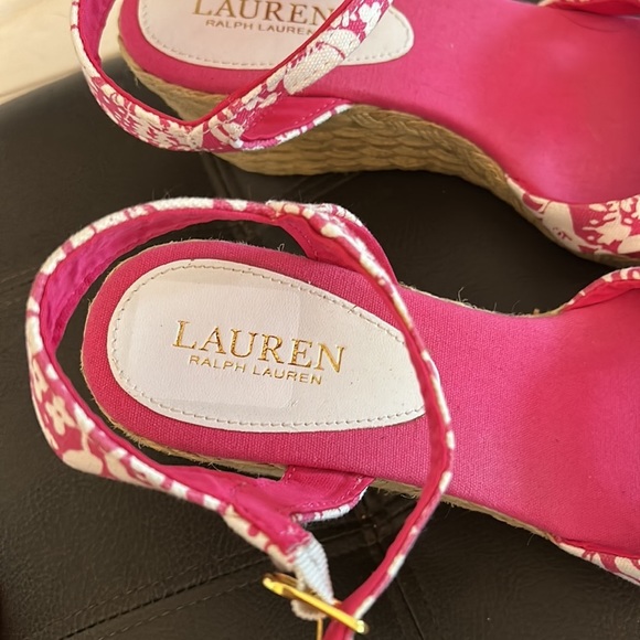 New Ralph Lauren wedge sandals - Picture 3 of 7